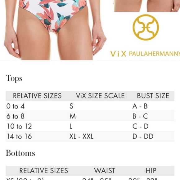 VIX PAULA HERMANNY Bluebell floral-print one piece - Picture 4 of 4